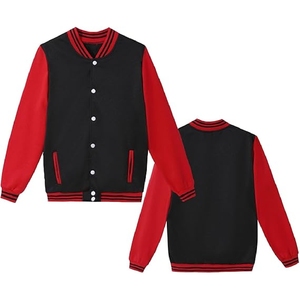 แจ็กเก็ตสำหรับผู้ชายเสื้อโค้ทสไตล์วินเทจสำหรับไปโรงเรียนสั่งตัดตามสั่งเสื้อแจ็กเก็ตเบสบอลสำหรับนักศึกษา - Product Image 1
