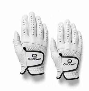 Gants de golf en gros, gants de golf en cuir de cabretta de haute qualité, écologiques, personnalisés, pour femmes, main gauche, gants de sport pour hommes - Product Image 4