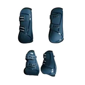 รองเท้าขี่ม้าแบบมืออาชีพเลกกิ้งแบบพันป้องกันขาม้า - Product Image 5