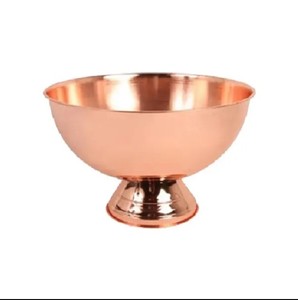 Bol en argent fabriqué à la main en métal fait à la maison bureau cuisine décor bol de concepteur en métal de haute qualité - Product Image 5