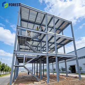 Steel Structure Parking Building Contractor Storage Facility Oem Structural Seismic Heavy Duty Efficient Vehicle Hub - Product Image 1