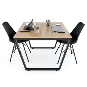 Minimalist Design HBTC045 Trapeze <b>Footrest</b> Durable 2-in-1 100x100cm Plywood Wood with Melamine Finish Bn Cm - Product Image 3