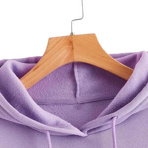Meilleure vente sweats à capuche pour femmes qualité supérieure 100% coton nouveau col à capuche doublé décontracté Style hiver Logo avant fabriqué au Pakistan - Product Image 6