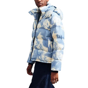 Popular Men's Casual Streetwear <b>Puffer</b> <b>Jacket</b> Good Quality Canvas Custom Lightweight <b>Thin</b> New Style Stand Collar Wholesale Price - Product Image 2