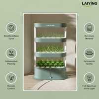 Système hydroponique vertical 105 cm de hauteur, grandes fleurs, culture sans sol, écologique, PP, pour culture en extérieur