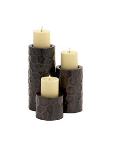 Soporte de luz de té de hierro duradero y encantador con patrones florales en forma de pétalo que ofrecen iluminación decorativa todo el día - Product Image 6