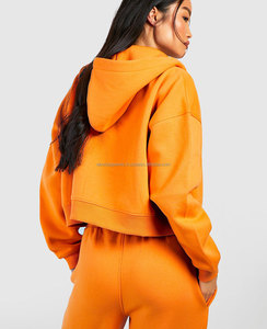 ชุดเสื้อมีฮู้ดแบบสวมศีรษะสำหรับผู้หญิงชุดเสื้อมีฮู้ดแบบสวมหัวมี100% โพลีเอสเตอร์ออกแบบได้ตามต้องการ - Product Image 2