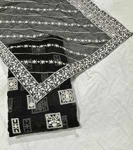 Excellent Quality Lace <b>Fabric</b> Embroidery Georgette Bridal <b>Fabric</b> for Wedding Grown Party Dress Available at Wholesale Price - Product Image 3