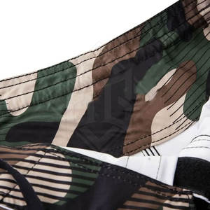 กางเกงขาสั้น MMA ของผู้ชายแห้งเร็วระบายอากาศออกแบบเองได้ - Product Image 5