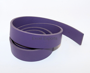 Sangles en cuir véritable pour bijoux, 2 mm d'épaisseur, 20 mm et 25 mm de large, plates, différentes couleurs, Excel Exports India, modèle 155A - Product Image 5