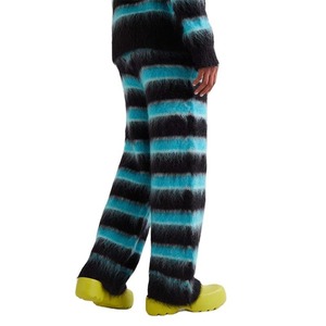 Pantalones de punto de invierno populares para hombres, ligeros, de cintura alta, transpirables, de algodón, ajuste holgado, estilo de calle alta - Product Image 4