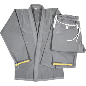 Kimono de Jiu-Jitsu Personnalisé Nouveau 2026 – Tenue d'Arts Martiaux en Tissu Perlé avec Broderie, Taille Plus - Product Image 1