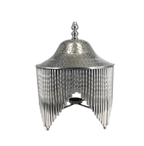 Casserole moderne en acier inoxydable de luxe, de la meilleure qualité, faite à la main, de forme ronde, pour la table, la cuisine, le service - Product Image 2
