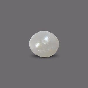 Perle naturelle non montée (2,54 carats) - Blanc rose, forme riz, pour bijoux et fabrication de bijoux - Product Image 1