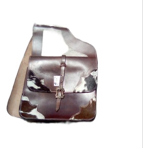 Sac de selle en cuir véritable de peau de vache occidentale de haute qualité usiné à la main pliable multifonctionnel Design spacieux respirant - Product Image 3