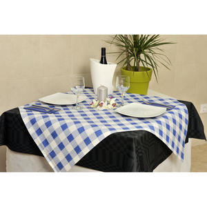 Nappe blanche 100x100cm Cuadros Blue Print en papier professionnel, emballée sous film rétractable et codée, B2B - Product Image 1
