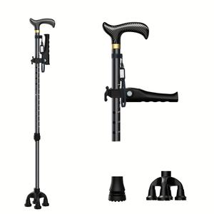 Canne télescopique en alliage d'aluminium de haute qualité, prix d'usine, produits japonais, canne pour personnes âgées, offre de réduction - Product Image 5