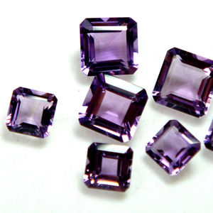 Amatista púrpura Natural semipreciosa, piedra natal de febrero, energía curativa, cristales de piedras preciosas sueltas, lo mejor para hacer joyas, uso OEM - Product Image 1