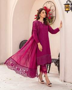 Costume de pelouse pour femmes, tenue d'été, vêtements pour femmes Pakistan, inde et Pakistan, saree punk jabs ethnique, offre spéciale, 157 - Product Image 4