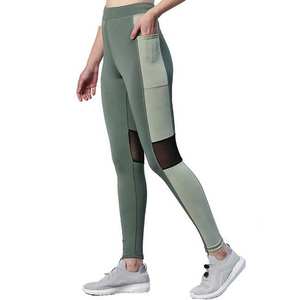 Leggings pour femmes sans couture taille haute, prix de gros, vêtements de yoga fitness, leggings 100% coton avec un ajustement confortable en provenance du Pakistan - Product Image 1