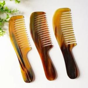 Peine de cuerno de búfalo pulido hecho a mano ecológico peine de bolsillo estilo amor regalo para hombres por ArtisanVibe - Product Image 6