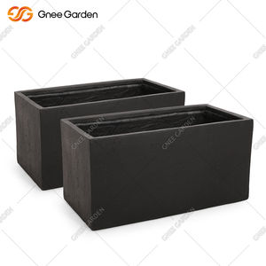 Jardinera de Acero Galvanizado Negro de 110 L, Estilo Americano Ecológico, Maceta para Jardín Exterior, Uso Doméstico, Venta al Por Mayor, Personalizable - Product Image 3