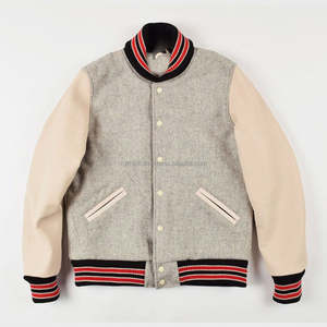 Streetwear Varsity <b>Jackets</b> Unisex Letterman Coat, Casual Trendy Outerwear - Product Image 5