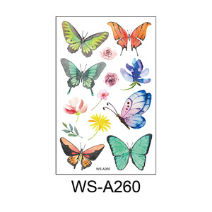 Nuovo Design belle <span class=keywords><strong>farfalle</strong></span> piccole dimensioni temporaneo tatuaggio adesivi per le signore e le ragazze - Product Image 2