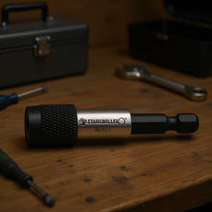 Stahlwille Mango de cambio rápido hexagonal externo de 1/4'' para puntas de destornillador, accesorio para herramientas eléctricas - Product Image 3