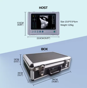 Draagbare digitale veeartsenij-echografieapparaat met LCD-scherm, volledig digitale echografie-scanner voor veterinair gebruik, ziekenhuisapparatuur - Product Image 6