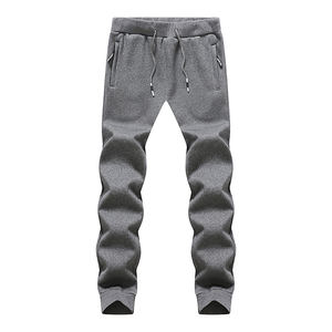 Pantalones Deportivos Casuales para Hombre, Ligeros, 100% Algodón, para Gimnasio, Yoga, con Cordón Ajustable - Product Image 4