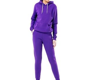 Survêtement à la mode léger et respirant idéal pour toutes les saisons 100% coton femmes survêtement ensemble - Product Image 1