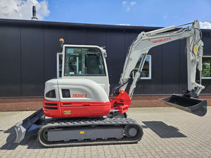 Prix d'usine 2022 Takeuchi TB250-2 Mini-excavatrice Stage V, poids opérationnel 5,0 tonnes (5 000 kg), prix avantageux - Product Image 4