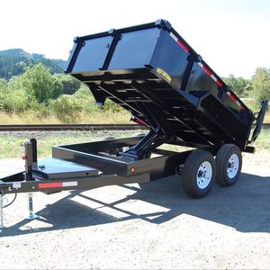 New Hydraulic Aluminum Alloy 16 ft <b>Farm</b> Dump <b>Trailer</b> with Tractor <b>Trailer</b> Axle Durable Construction 4-Year Warranty - Product Image 1
