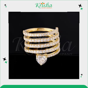 Vente directe d'usine, bagues en diamant de qualité supérieure, naturelles et cultivées en laboratoire, design fantaisie, disponibles en couleur blanche DEF pour les acheteurs authentiques - Product Image 4