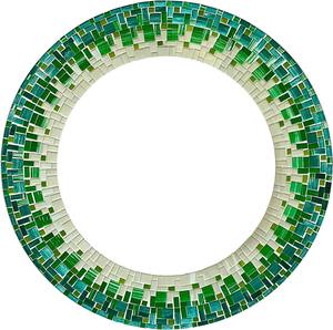 The CRAFT EXIM Eco-Friendly <b>Art</b> Deco MDF <b>Mosaic</b> Mirror Frame Wall Mounted home Decor - Product Image 6