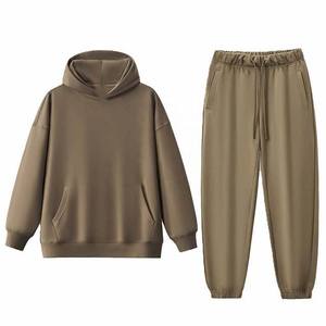 ชุดวอร์มผ้าฟลีซพิมพ์ลายสำหรับฤดูหนาว สไตล์สตรีทแวร์ ผ้าฝ้าย 100% แห้งเร็ว รับสกรีนโลโก้ สำหรับผู้ชาย เหมาะสำหรับวิ่งออกกำลังกายกลางแจ้ง - Product Image 4