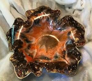 Cuenco de resina hecho a mano versátil de Taqi Crafts pulido para mesa de cocina hogar boda fiesta o ocasiones de sopa - Product Image 4