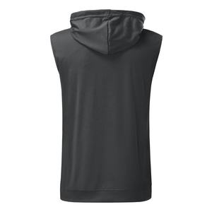 Camiseta sin mangas deportiva sin mangas con capucha para hombre, algodón, poliéster, transpirable, de talla grande, para correr, entrenamiento, Maratón, Fitness, chaleco con logotipo personalizado - Product Image 6