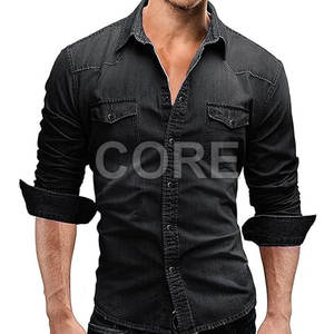 เสื้อยีนส์สำหรับผู้ชายดีไซน์ใหม่เสื้อยีนส์ - Product Image 2