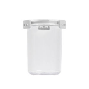 HOKORI 6594 1600ml <b>Airtight</b> Round Plastic <b>Jar</b> with Lid for Dry Food Storage and Kitchen Organization - Product Image 3