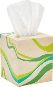 Boîte à mouchoirs carrée en bois inachevée, support de fond coulissant personnalisable pour la décoration intérieure - Product Image 6