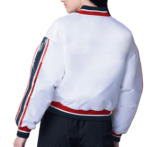 High Quality Breathable Winter Women Varsity Jacket <b>100</b>% Cotton OEM Customizable Fashion - Product Image 2