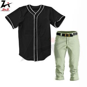 Uniformes de Béisbol Personalizados Transpirables, Pantalones, Camisetas, Ropa Deportiva 100% Poliéster, Impresión Bajo Demanda, Logotipos de Equipo, Nombres de Jugadores - Product Image 4