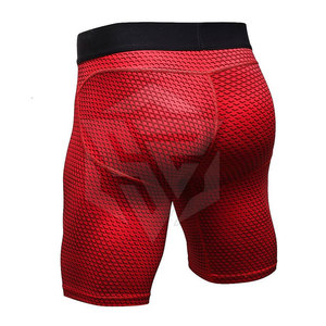 Pantalones Cortos Deportivos para Hombre, Estilo Urbano, Cintura Elástica, Compresión Media, Transpirables, de Secado Rápido, Diseño Sólido, Largo hasta la Rodilla - Product Image 3