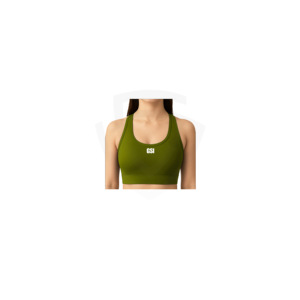 Sujetador Deportivo de Poliéster para Mujer, de Alta Sujeción, Antibacteriano, Espalda Abierta, Busto Bajo, Alta Elasticidad, Ropa Deportiva, Tirantes Cruzados Delanteros - Product Image 1