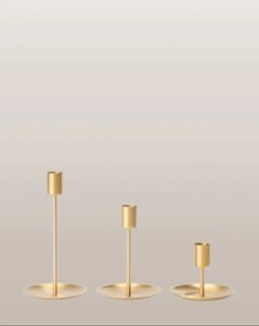 Candelabros de Metal de calidad personalizada, marco de metal moderno para velas de té y velas de Pilar, hogar minimalista y boda - Product Image 5