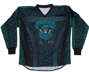 Jersey ligero con estampado de Paintball con gráficos sublimados acolchados Producto de Paintball Premium - Product Image 3