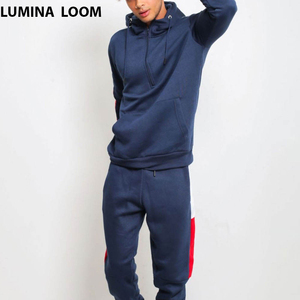 Survêtement décontracté pour homme en polaire technique OEM coupe ajustée polaire technique respirante pour l'automne marque privée Lumina Loom - Product Image 4