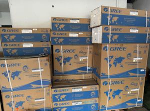 แอร์2Ton 3P Gree สำหรับ USA/ยุโรป/แอฟริกา/UAE รีโมทคอนโทรลระบายความร้อนได้อย่างรวดเร็วและให้ความร้อนด้วยรีโมท24000